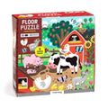 Farm Friends 25 Piece Floor Puzzle with Shaped Pieces