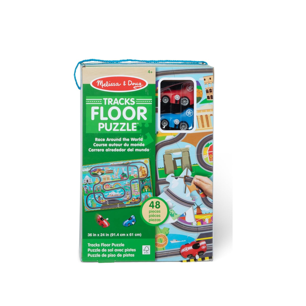 Melissa & Doug Track floor puzzle