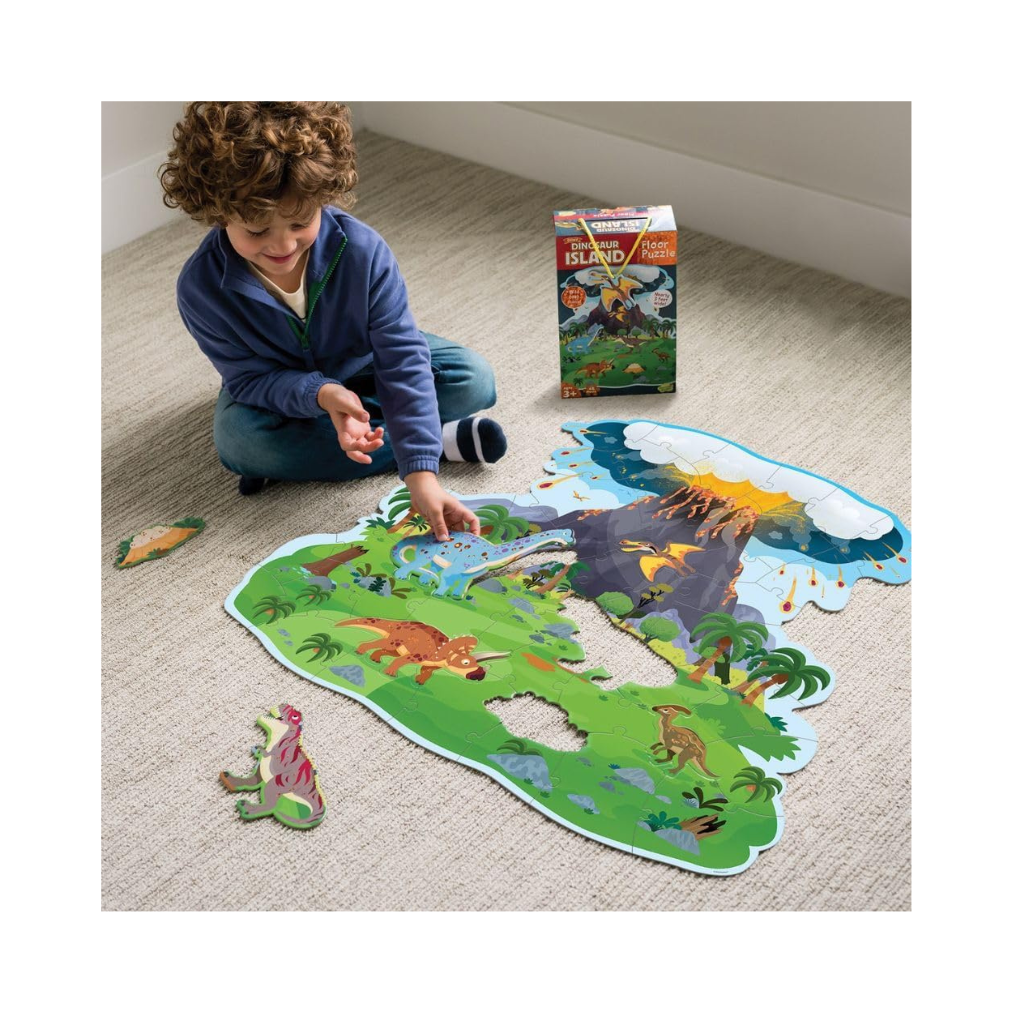 Dinosaur Island Floor Puzzle