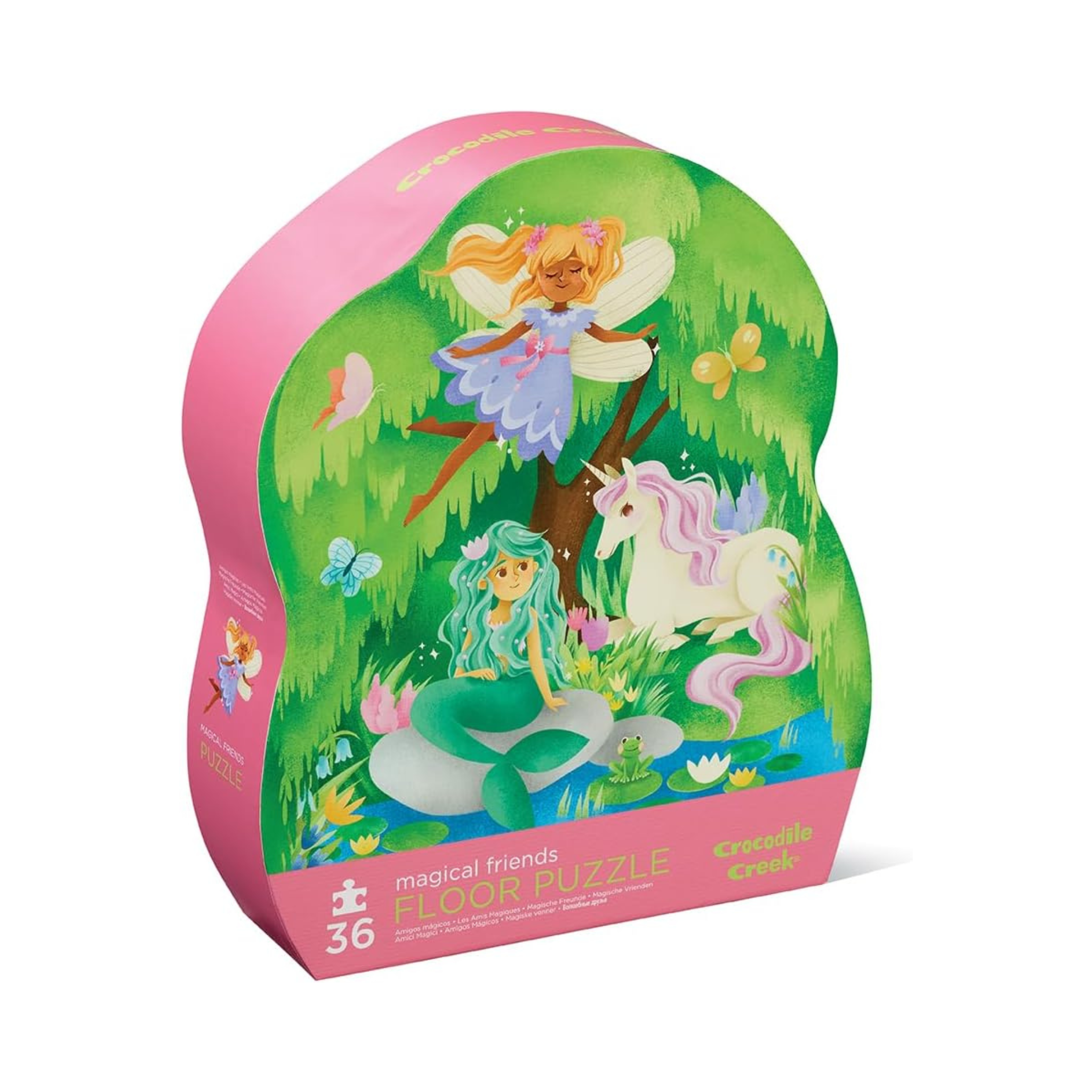 Crocodile Creek Jigsaw Floor Puzzle - Magical Friends