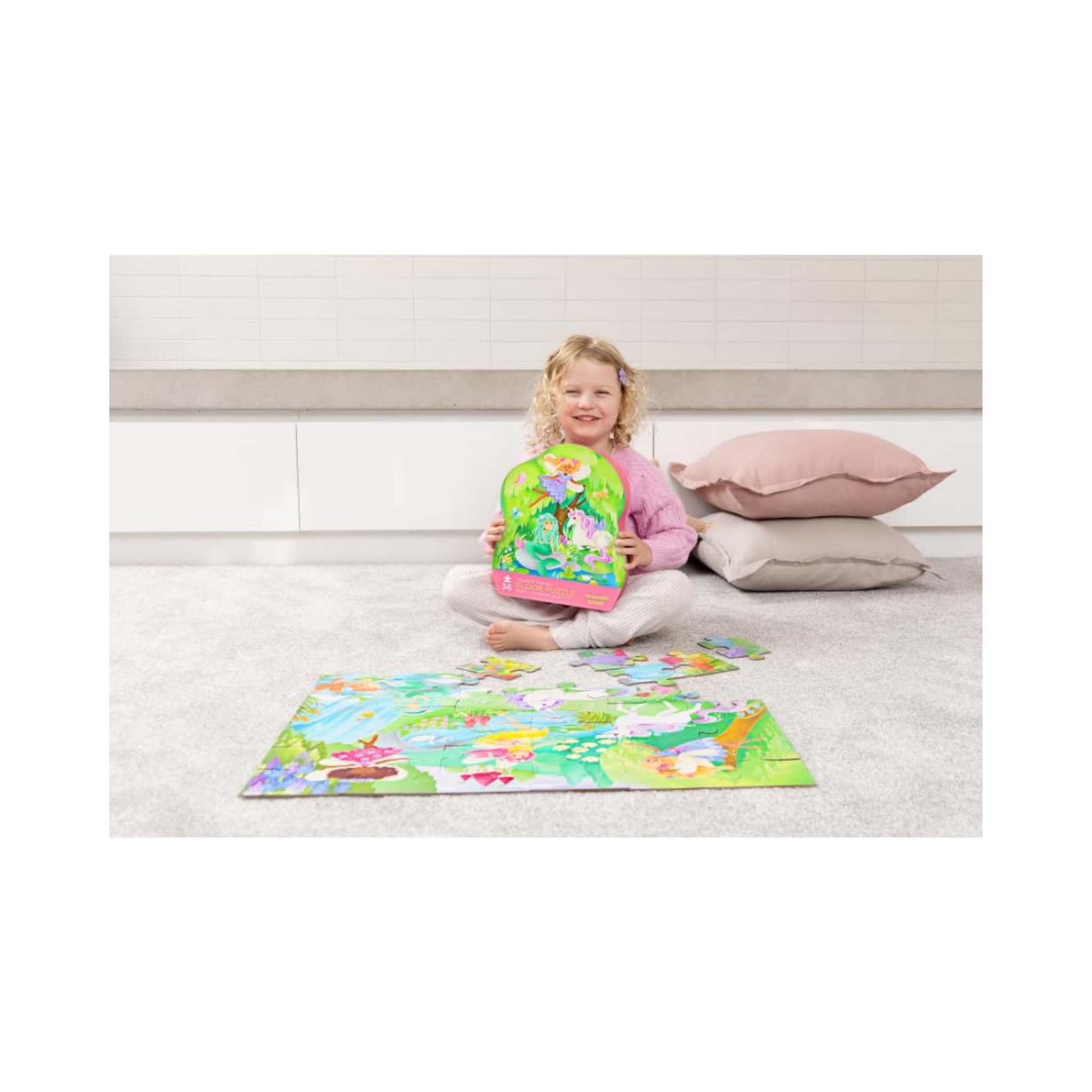 Crocodile Creek Jigsaw Floor Puzzle - Magical Friends