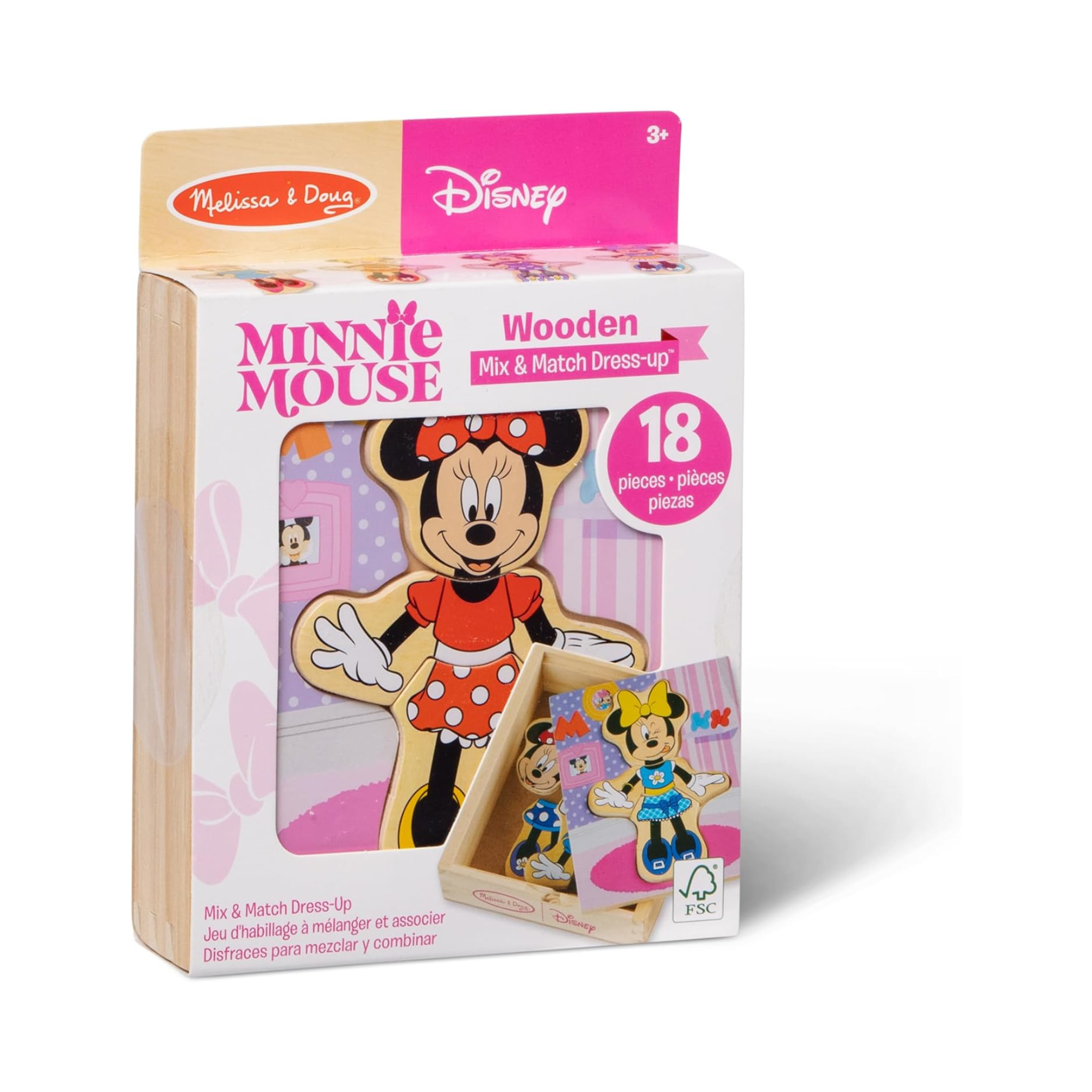 Melissa & Doug Disney Minnie Mouse Dress-Up Puzzle
