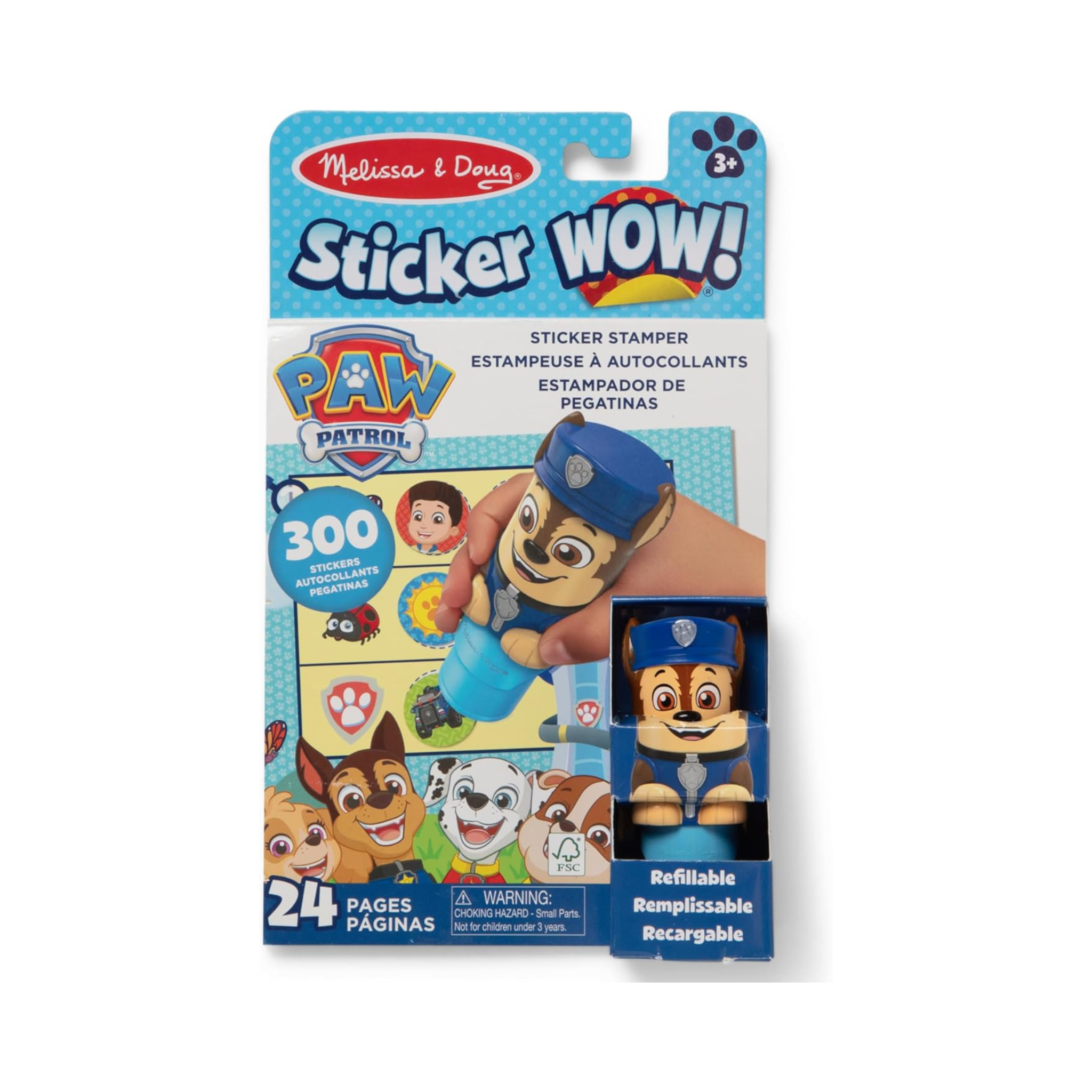 Melissa & Doug Sticker Wow! - Chase