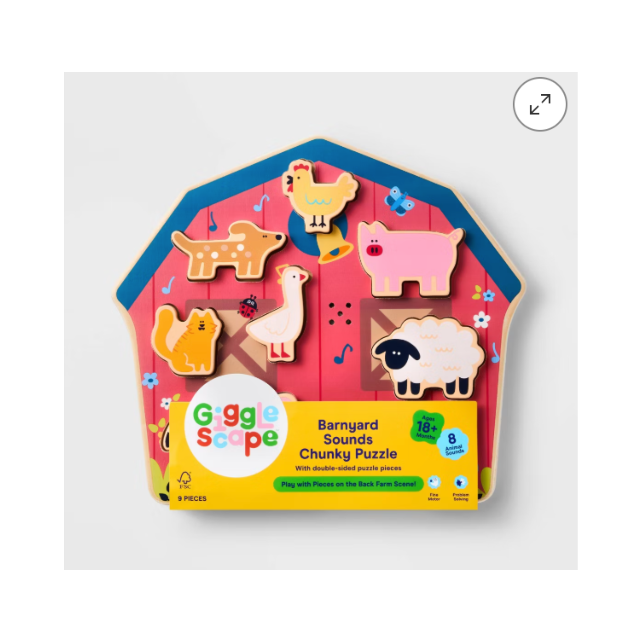 Barnyard Sounds Chunky Puzzle