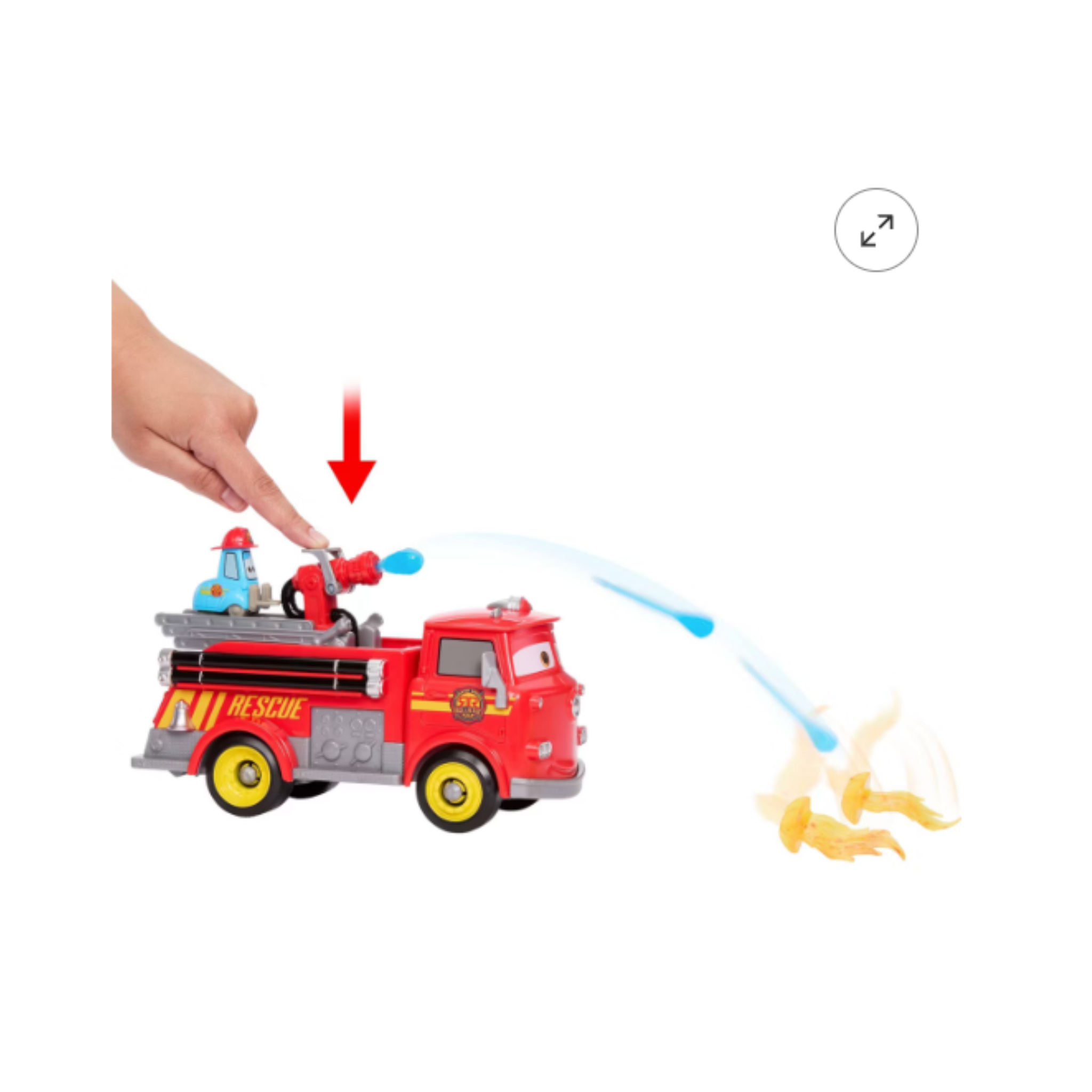 Cars Large Scale Red Hero Toy Vehicle