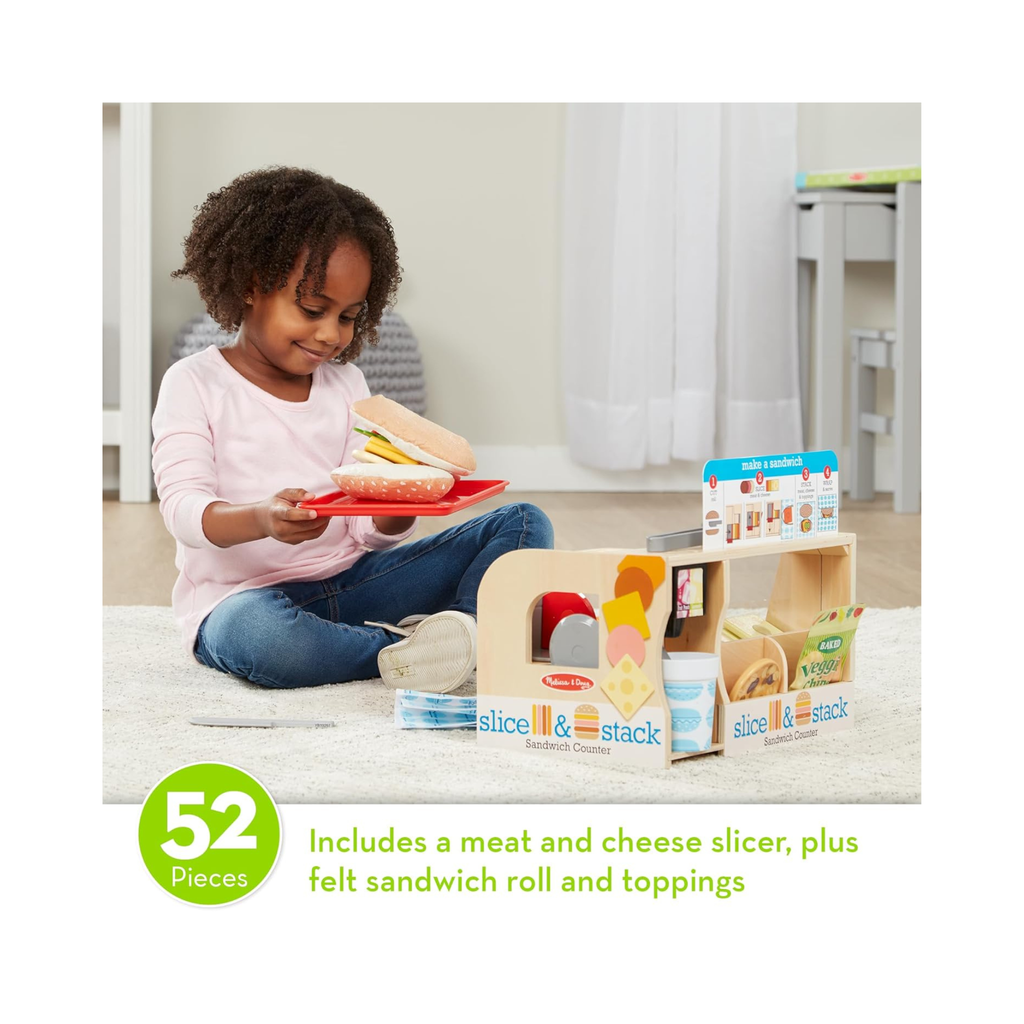 Slice & Stack Sandwich Counter - Melissa & Doug