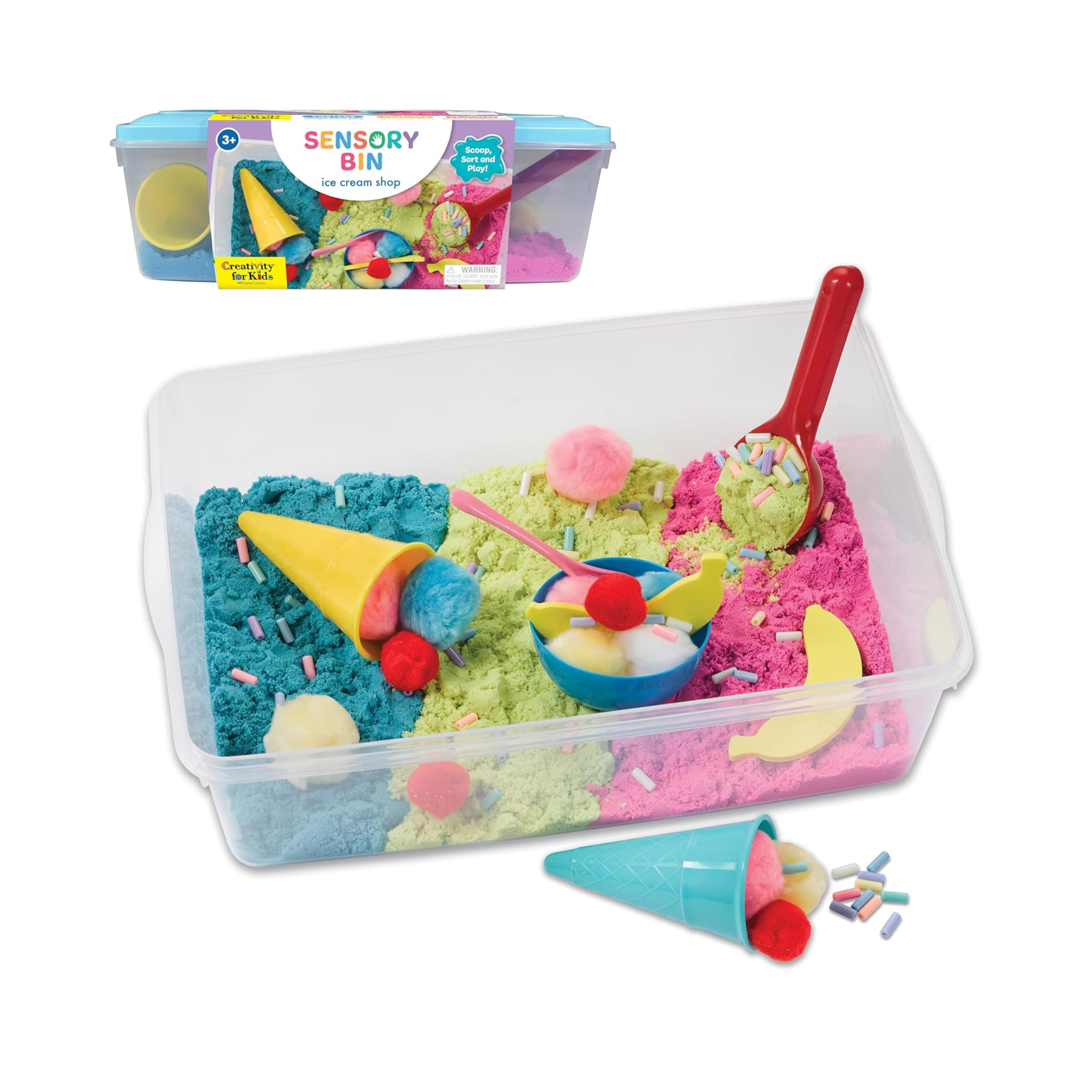 Ice Cream Shop Sensory Bin