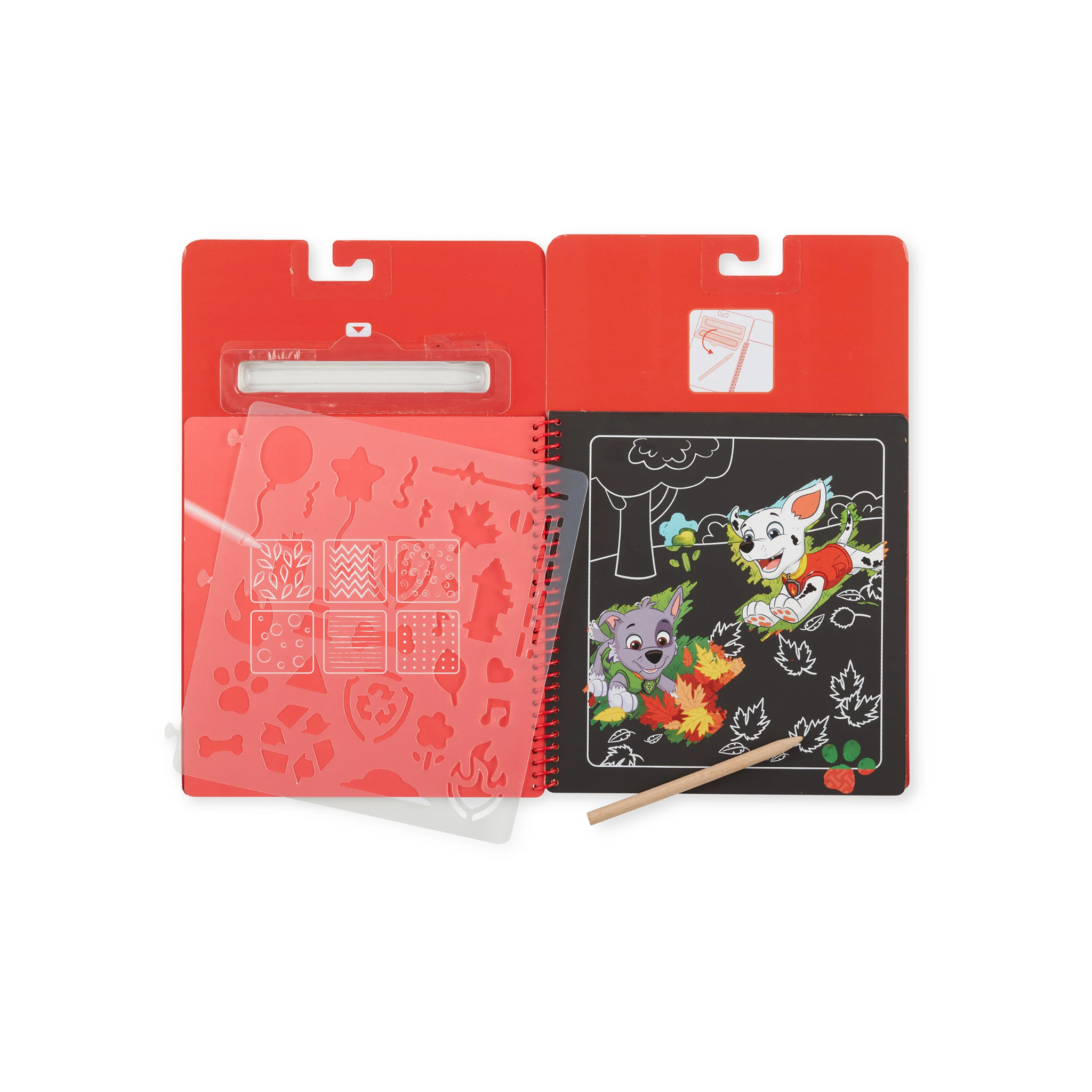 PAW Patrol Scratch Art Pad - Marshall