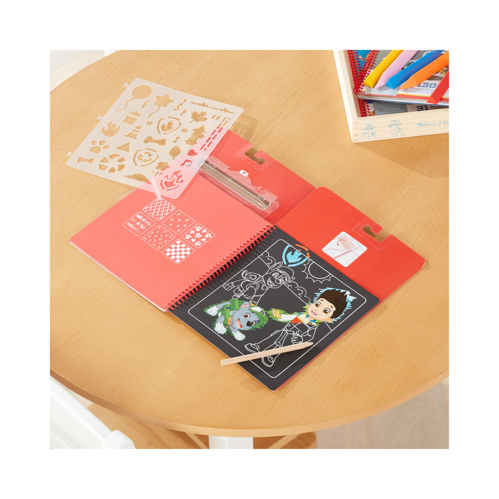 PAW Patrol Scratch Art Pad - Marshall