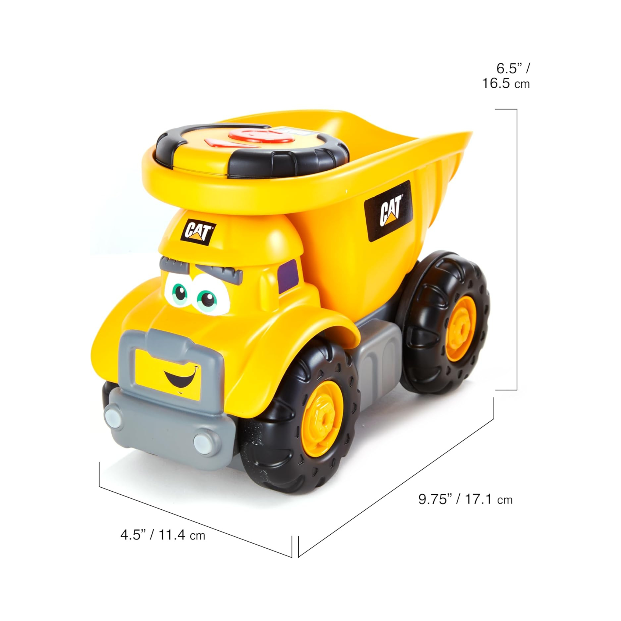 Junior Crew Lil' Movers Remote Control Truck - CAT Construction Toys