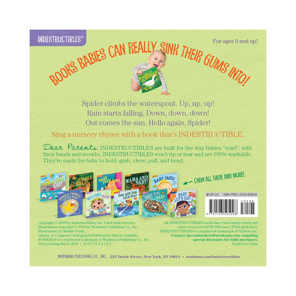 Indestructibles: The Itsy Bitsy Spider